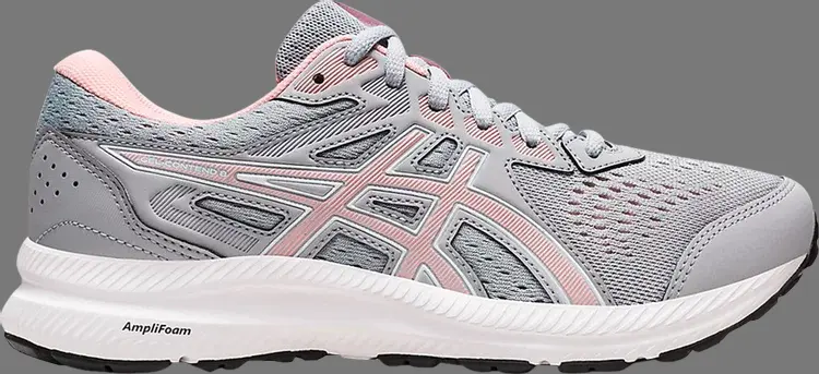 

Кроссовки wmns gel contend 8 'piedmont grey frosted rose' Asics, серый