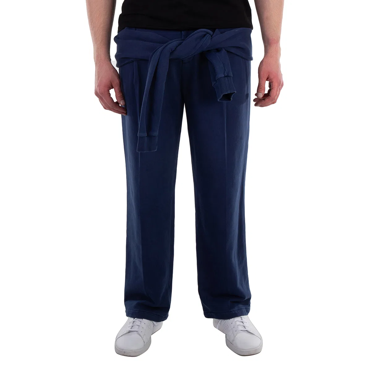 Брюки из хлопка Reconstructed Tailored Cotton Trousers Burberry, Muted Navy