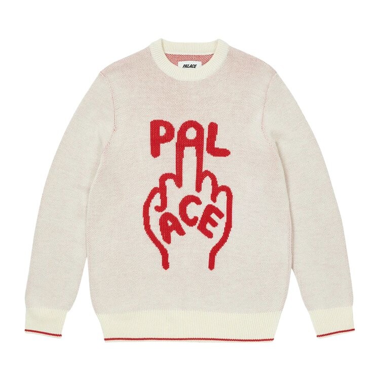 

Джемпер Palace Finger Up Knit 'White', белый