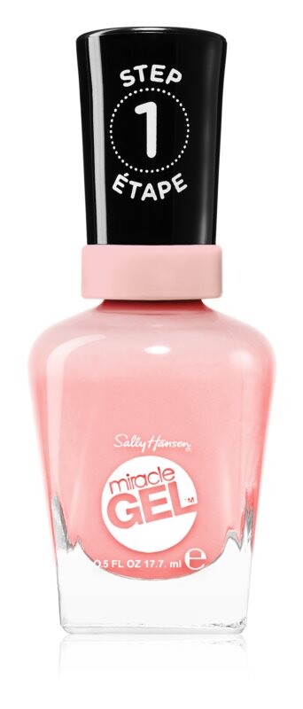 

Покрытие ногтей гель-лаком без использования УФ/LED лампы Sally Hansen Miracle Gel™, оттенок 238 Regal Rosé 14,7 мл