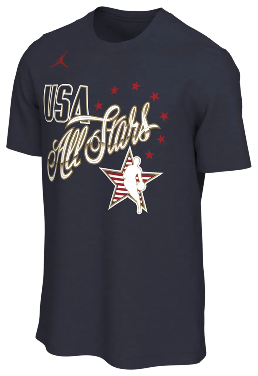 Футболка для мужчин Nike N&N All Star Game QS, темно-синий — фото 2