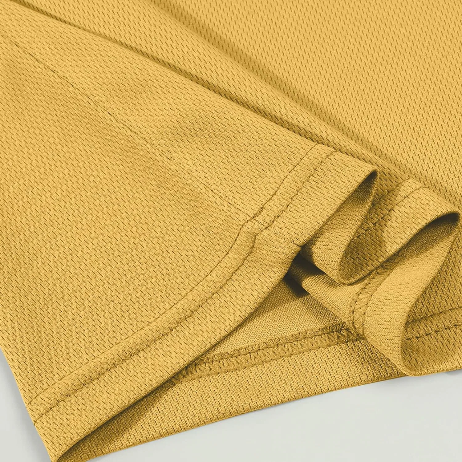 Мужская футболка с круглым вырезом Generic, Yellow — фото 3