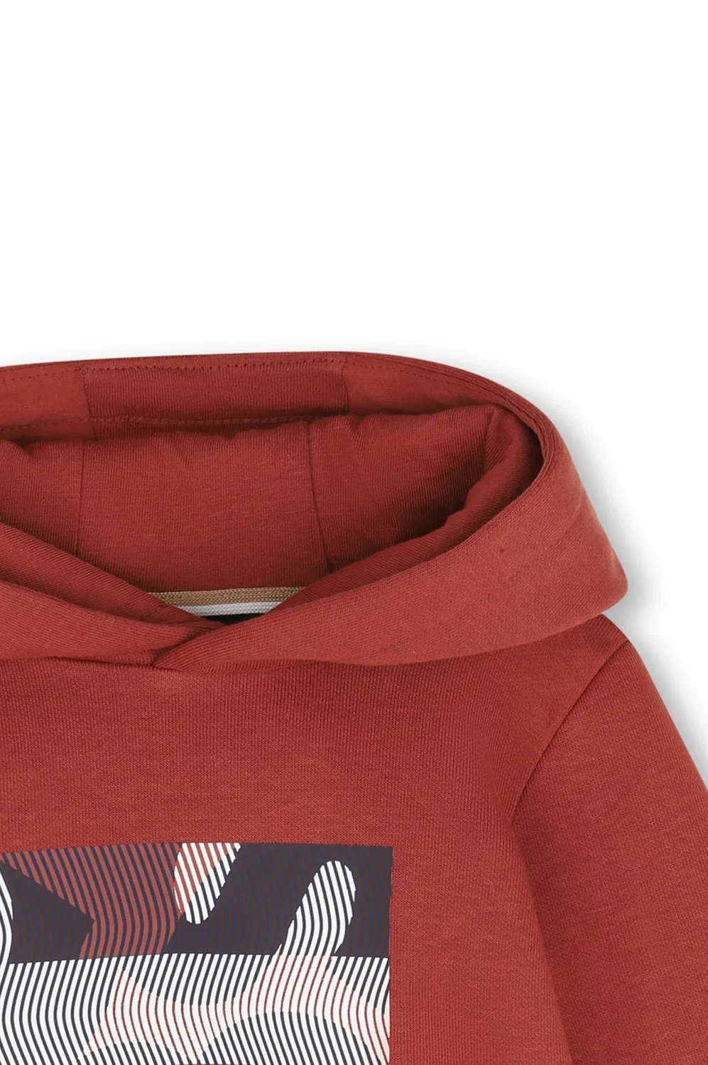 Толстовка с капюшоном Boss Kidswear, Rouge — фото 3