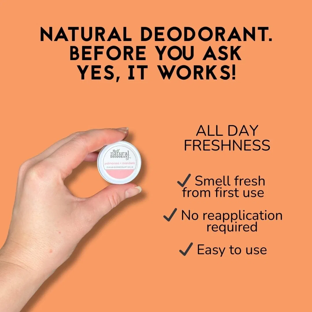 Дезодорант-бальзам Natural Deodorant Co., 10 г, Orange & Bergamot The Natural Deodorant Co — фото 2