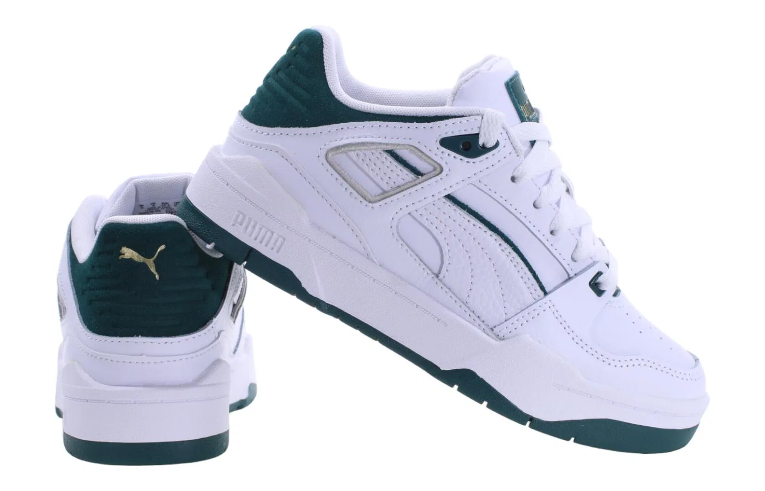 Детские кожаные кроссовки Slipstream Puma, Bunt — фото 3
