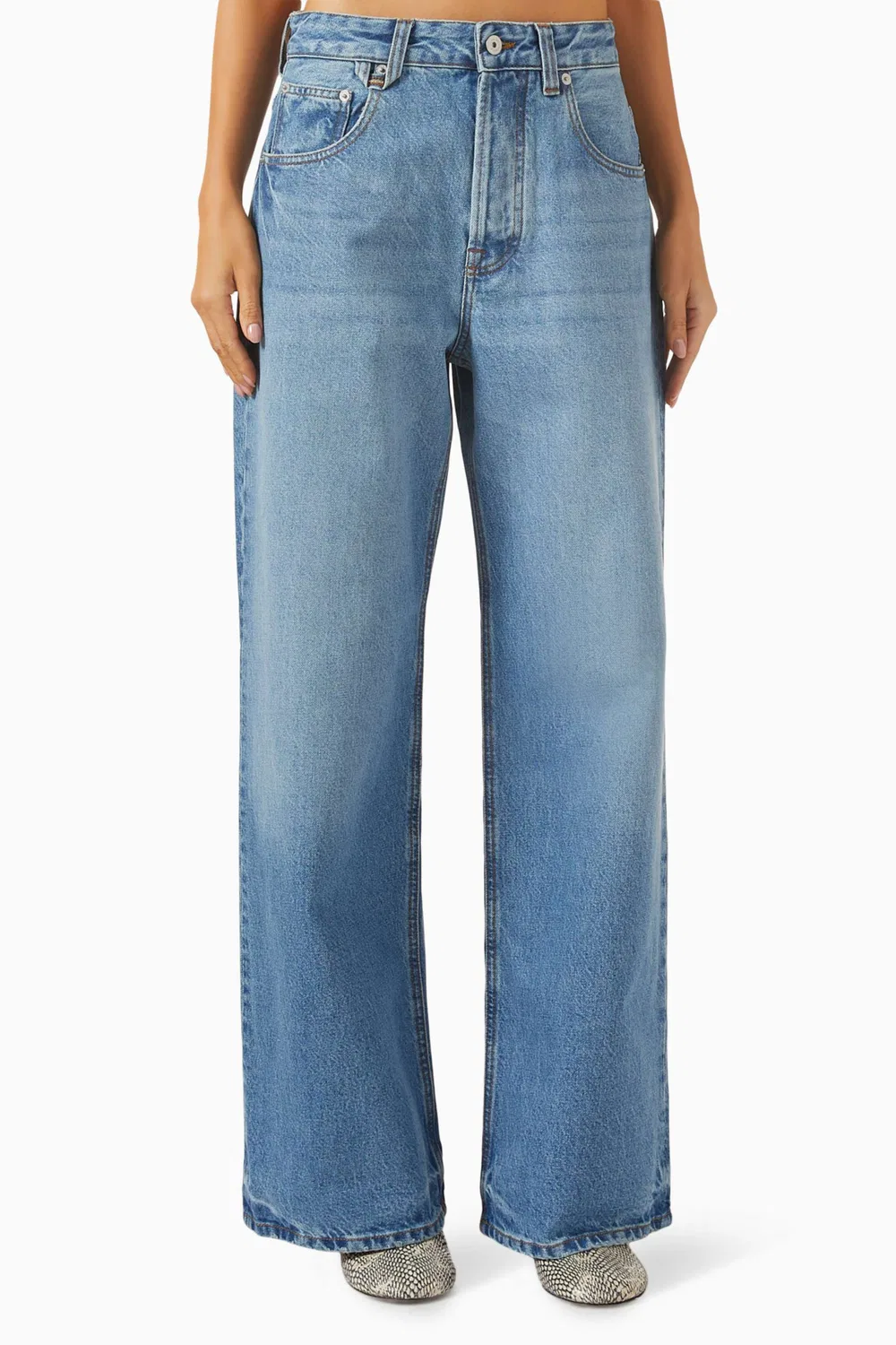Джинсы прямые Le de-Nîmes Large Jacquemus, деним