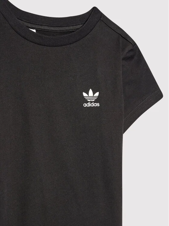 Футболка regular fit Adicolor Adidas, черный — фото 3
