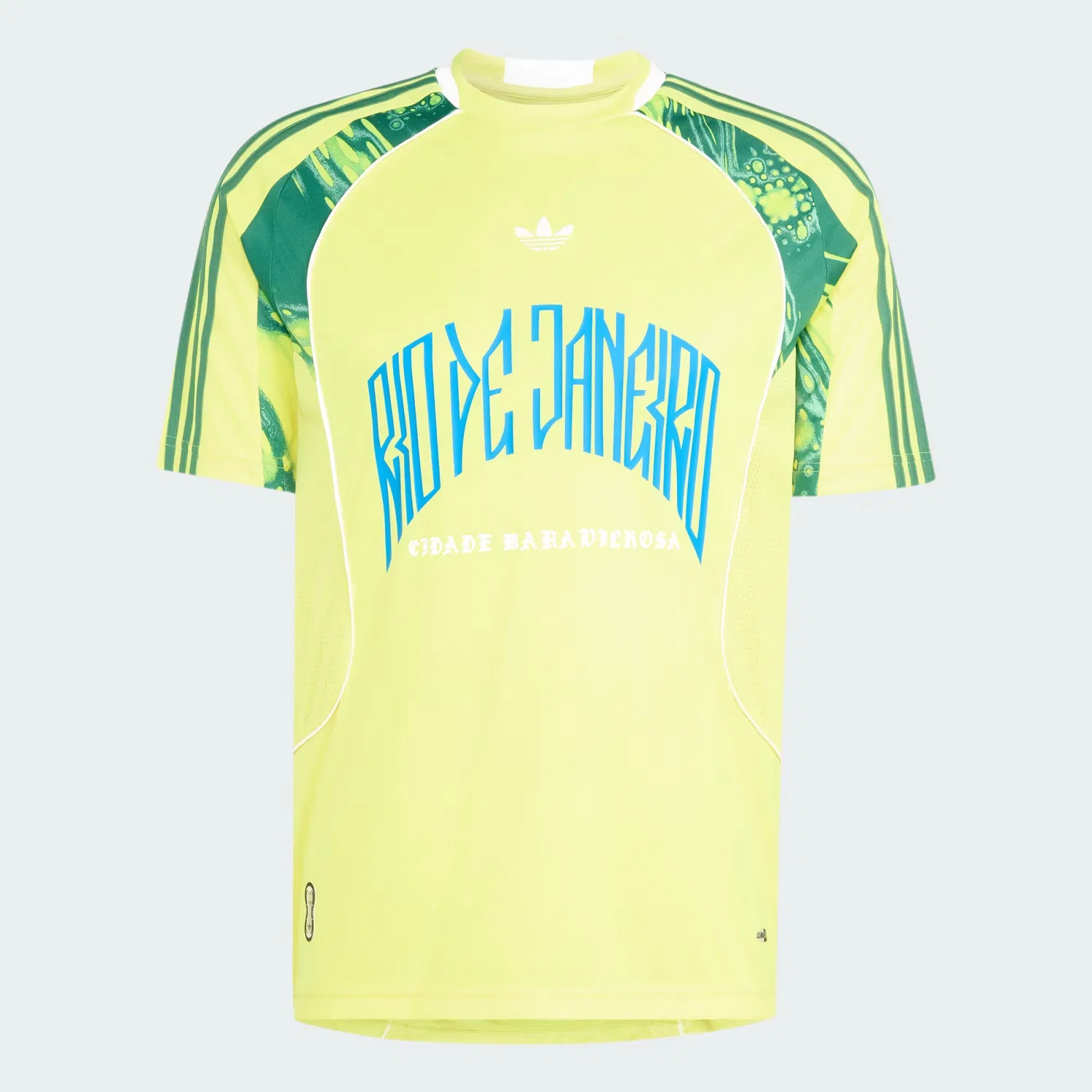 Мужское джерси из мягкой интерлок-ткани Key City Rio De Janeiro Adidas Originals, мультиколор — фото 4