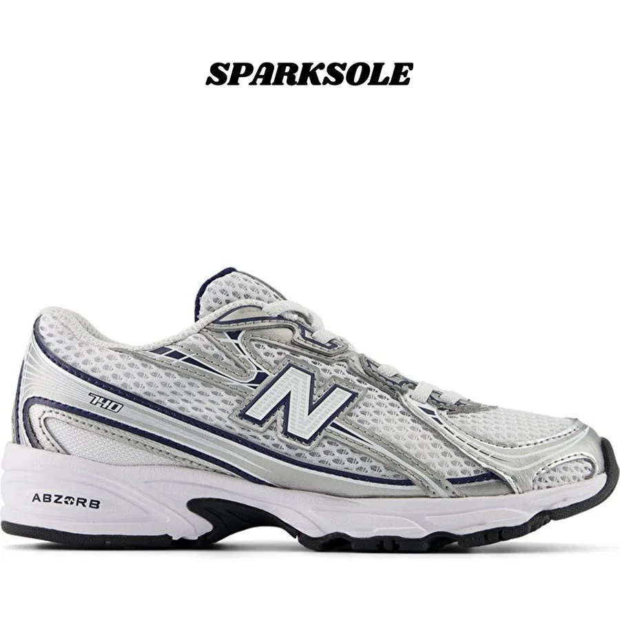 Детские спортивные кроссовки на шнуровке PZ740WN New Balance, Темно-синий