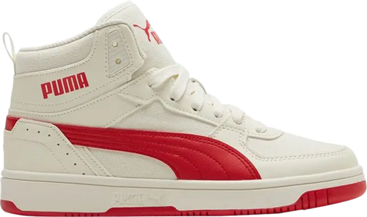 

Кроссовки Puma Rebound Joy CV Whisper White High Risk Red, белый