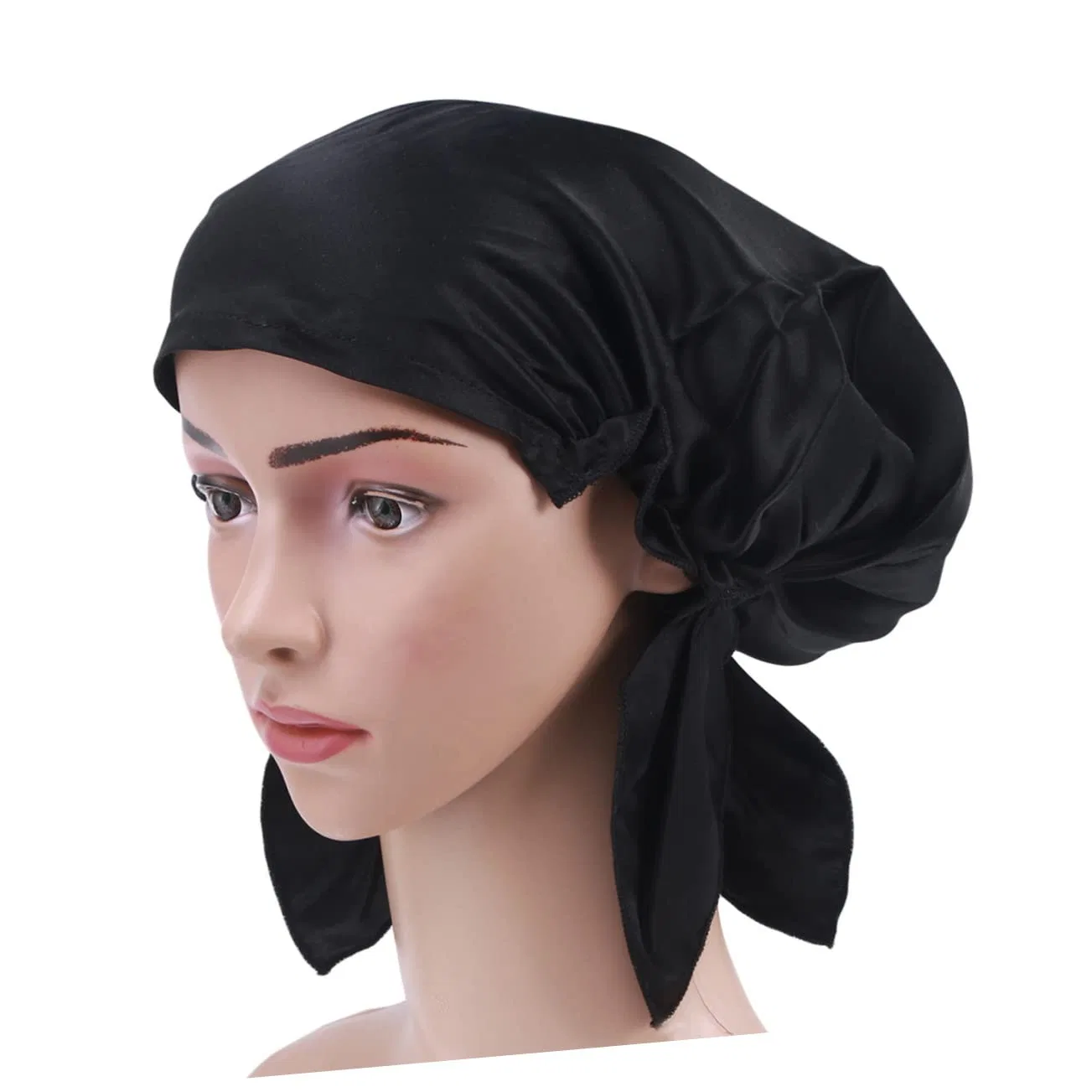 Шапочка для душа POPETPOP, набор 6 шт, 33x21x0.3 см, Black — фото 4