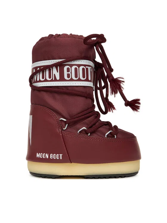 Сноубутсы Mb Icon Nylon Moon Boot, бордовый