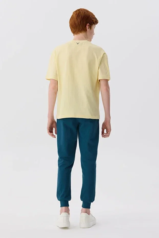 Детская футболка для мальчиков хлопковая Nebbati, Yellow — фото 4