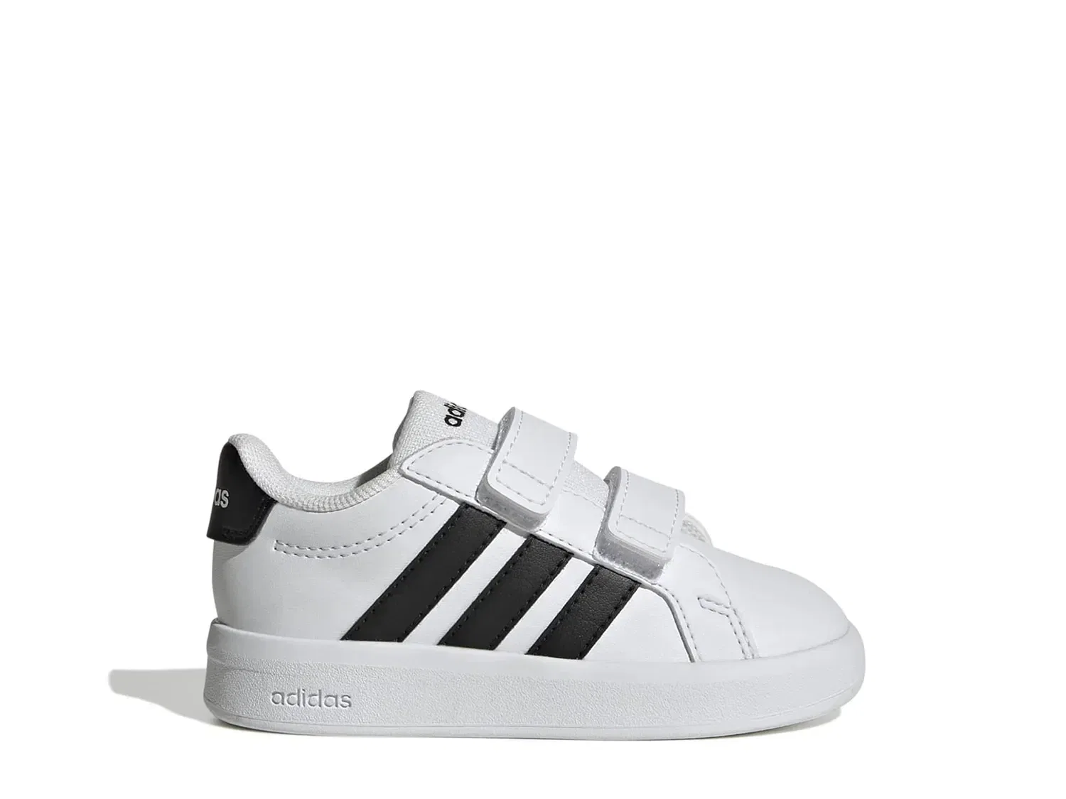Кроссовки Grand Court 3.0 для малышей, adidas, белый — фото 2