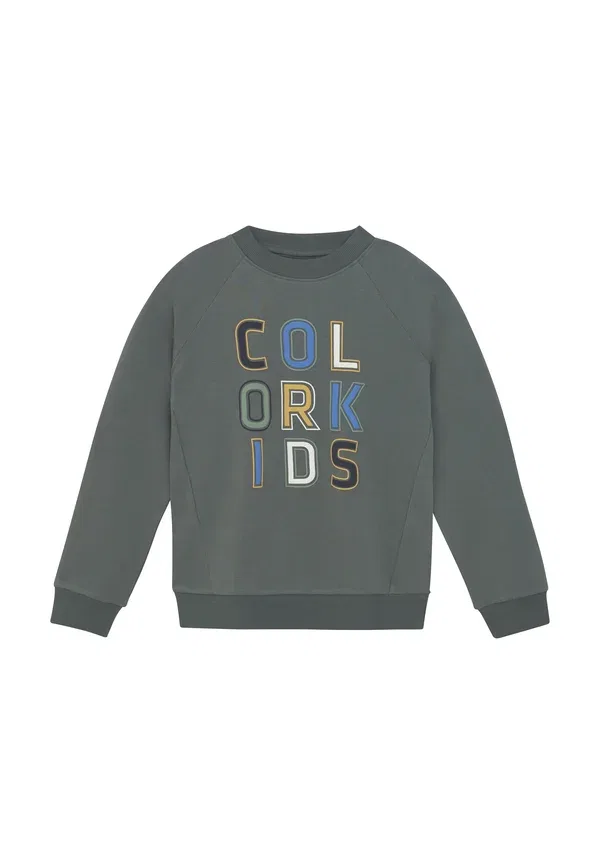 Спортивный свитер Cosweat с логотипом jr Color Kids, зеленый