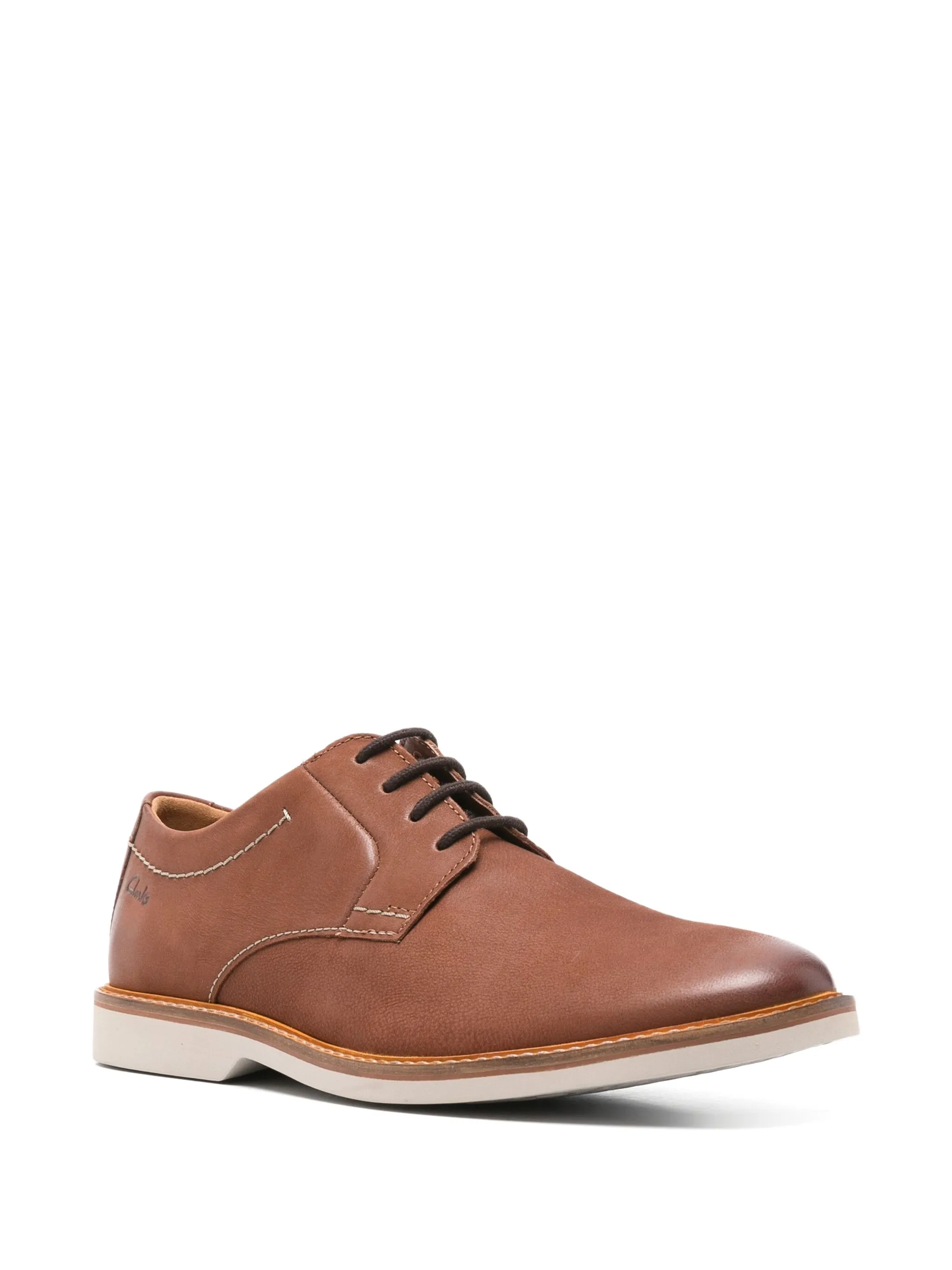 Туфли дерби Atticus на шнуровке Clarks, коричневый — фото 2