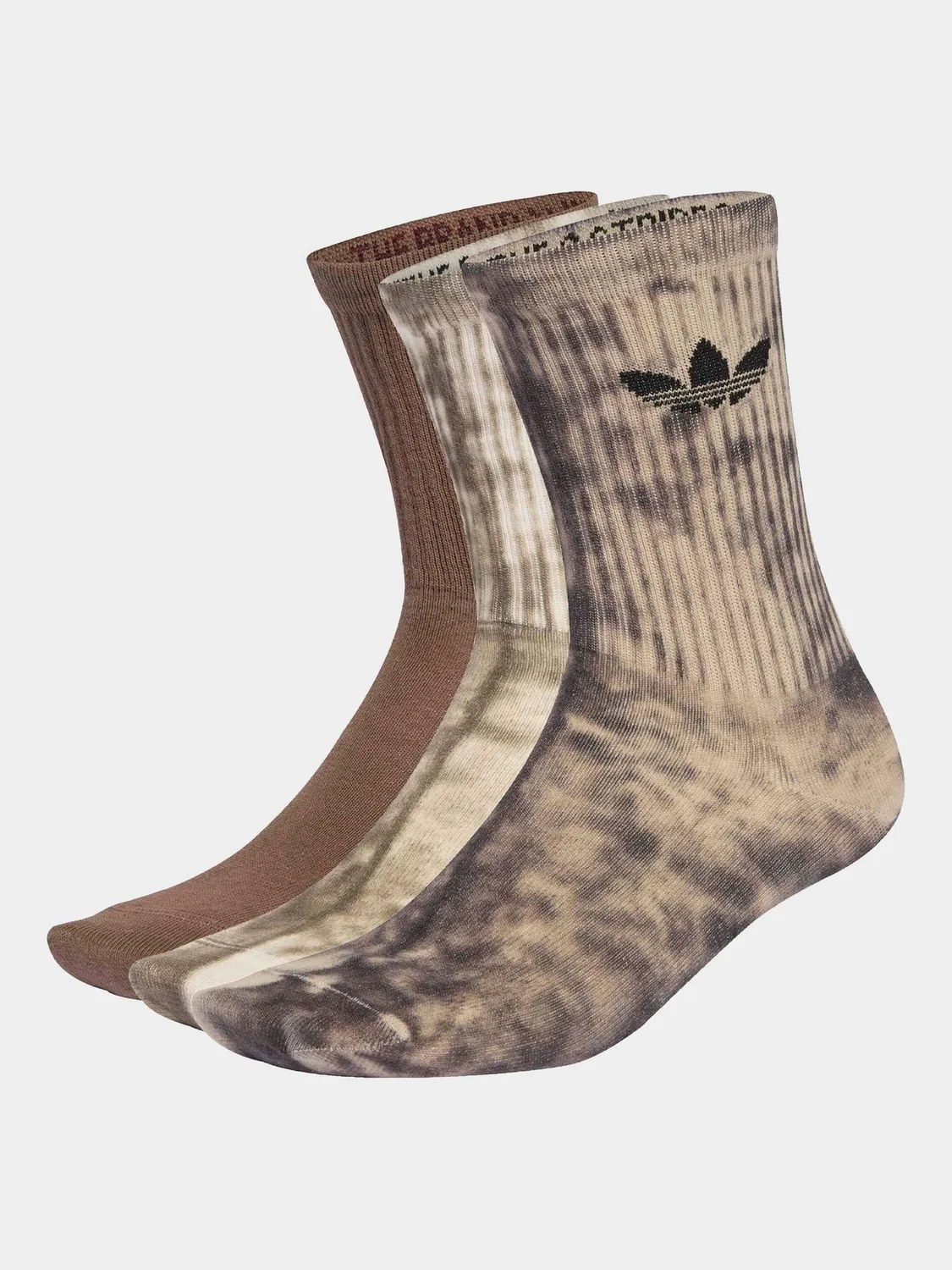 Носки спортивные adidas Originals Tie Dye, черный
