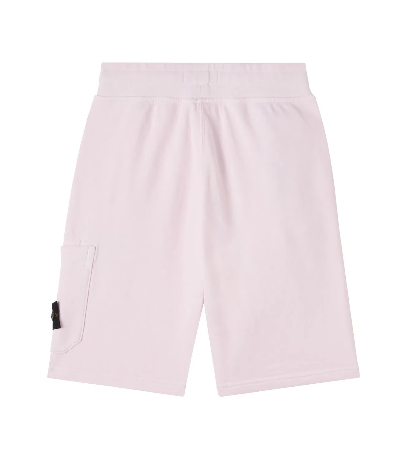 Шорты хлопковые Stone Island Junior, розовый — фото 3