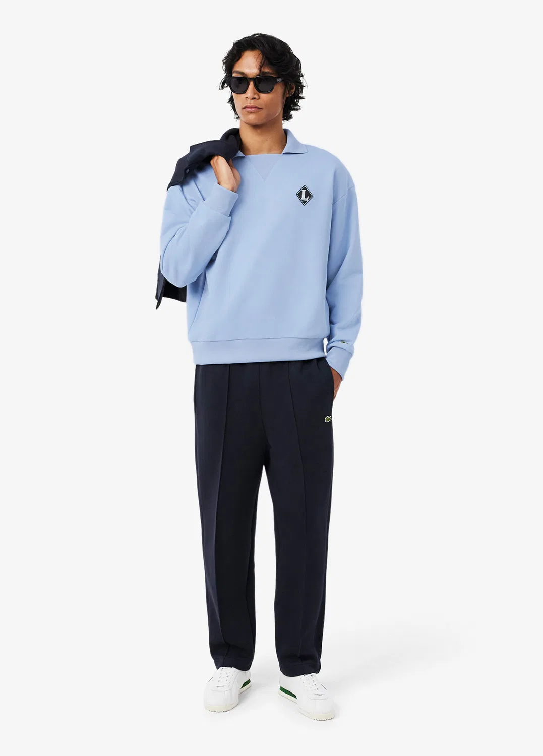 Свитшот Lacoste, синий — фото 4