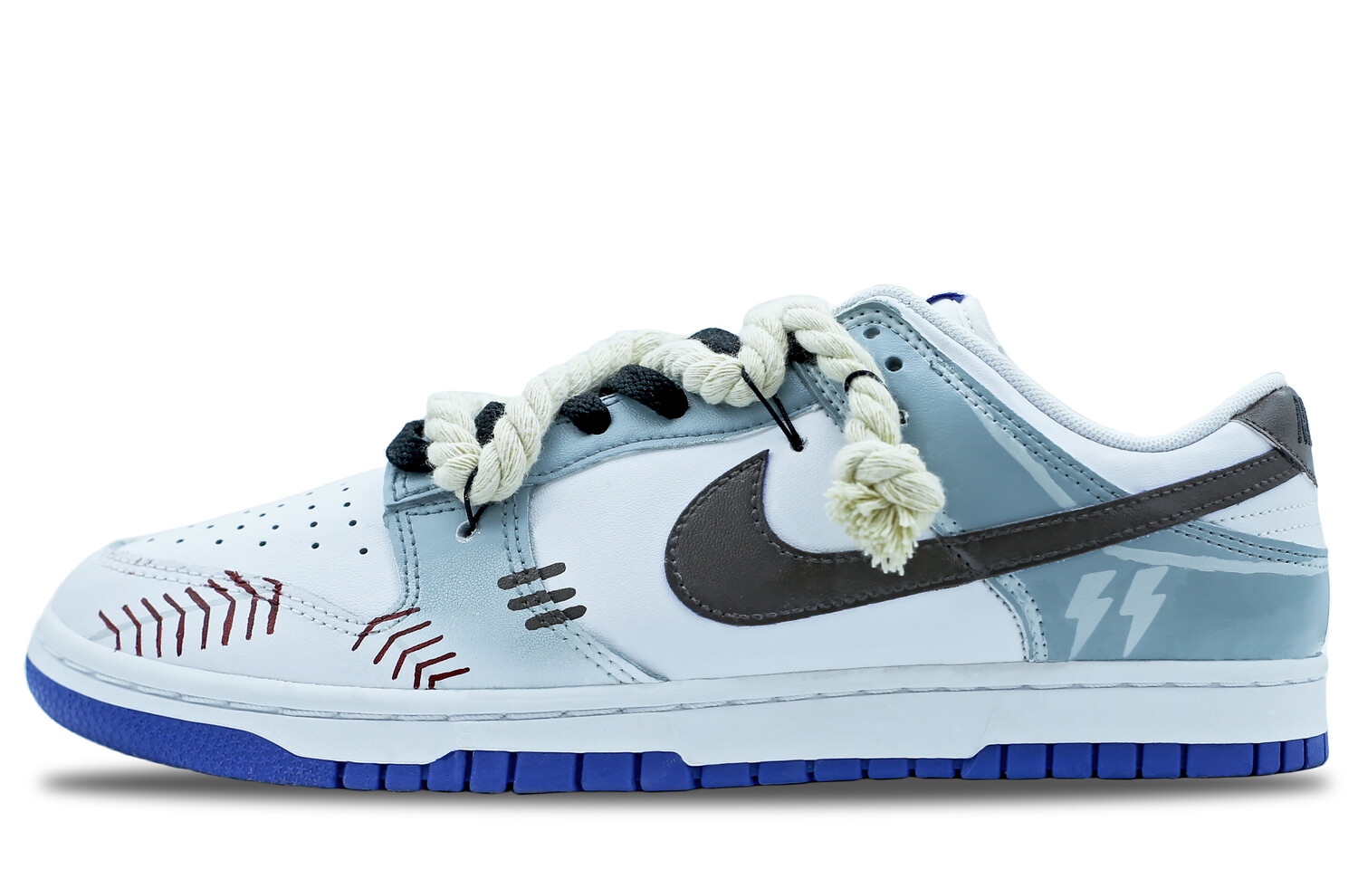 

Кроссовки Nike Dunk Skateboarding Shoes Unisex Low-top White/Brown, слоновая кость, Бежевый, Кроссовки Nike Dunk Skateboarding Shoes Unisex Low-top White/Brown, слоновая кость