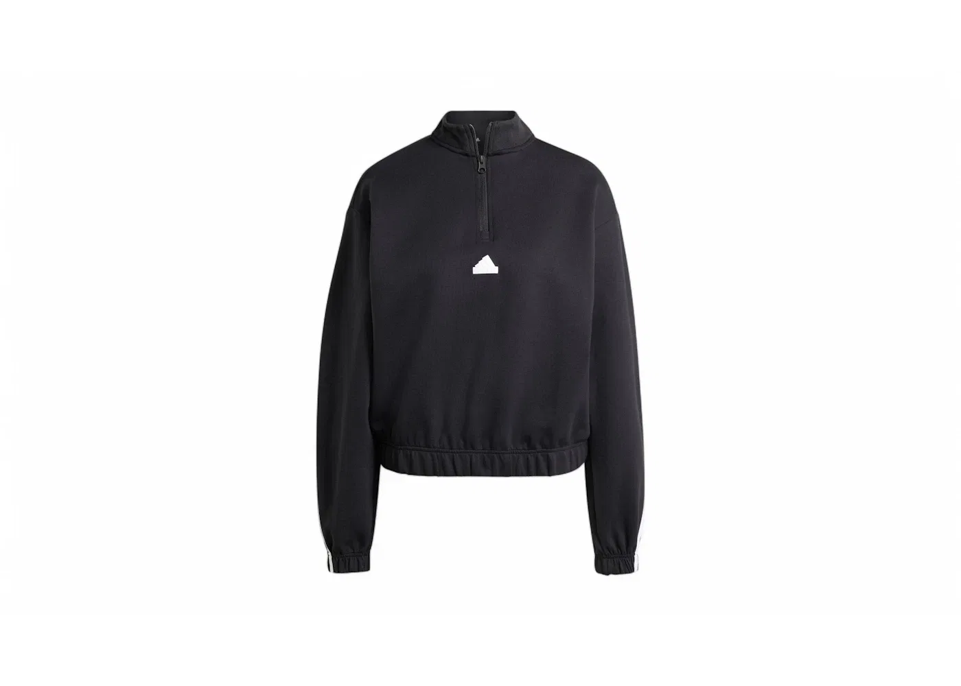 Женская толстовка с принтом Future Icons Stripes Adidas, Black