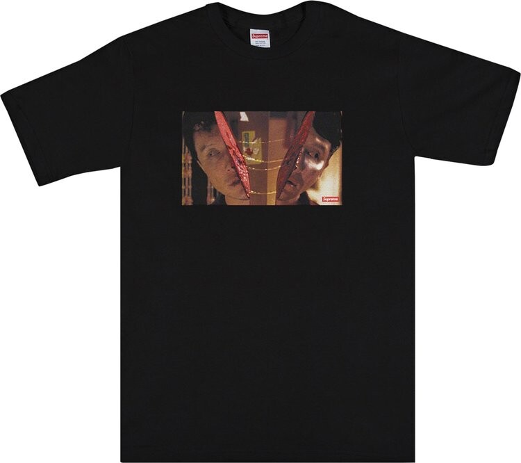 

Футболка Supreme Split Tee 'Black', черный