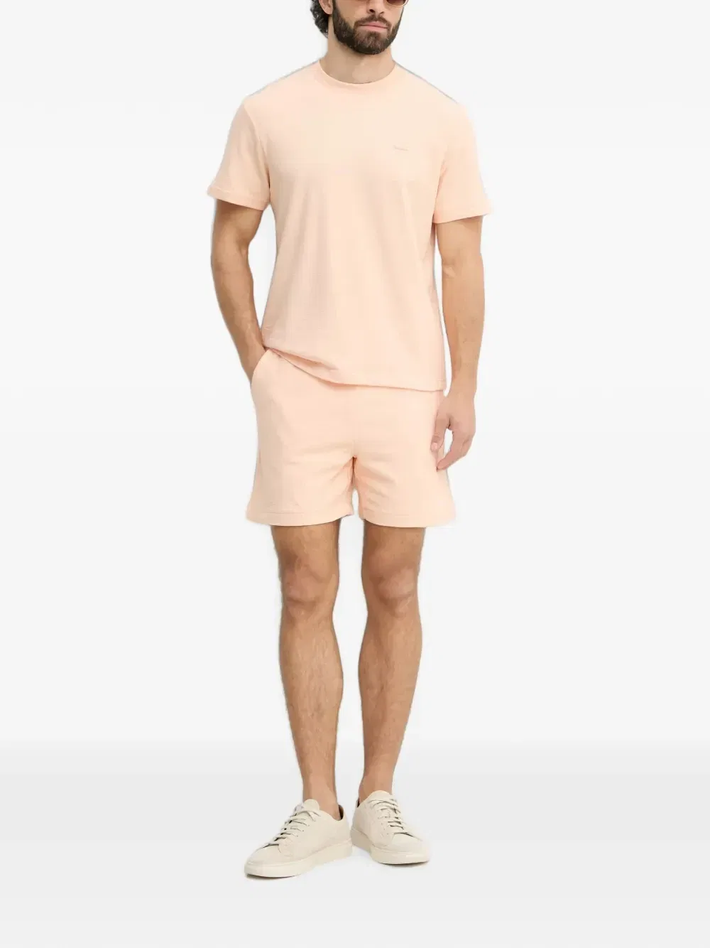 Шорты на резинке Lacoste, розовый — фото 2