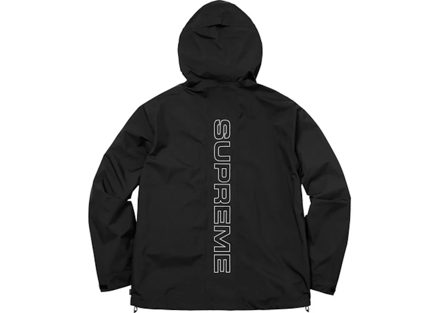 Мужская куртка с проклеенными швами Supreme Jacket (SS18), Black — фото 2