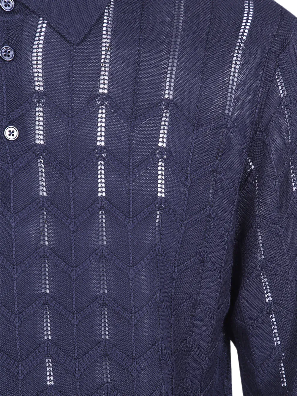 Свитер Emporio Armani, синий — фото 3