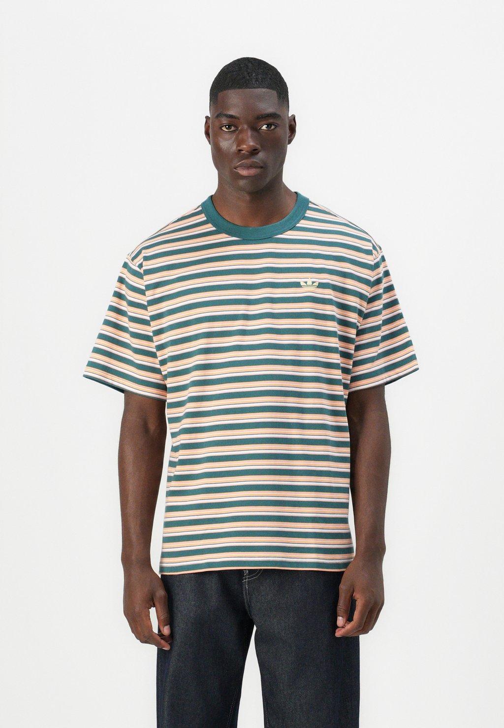 

Футболка с принтом STRIPE TEE UNISEX Adidas Originals, мультиколор