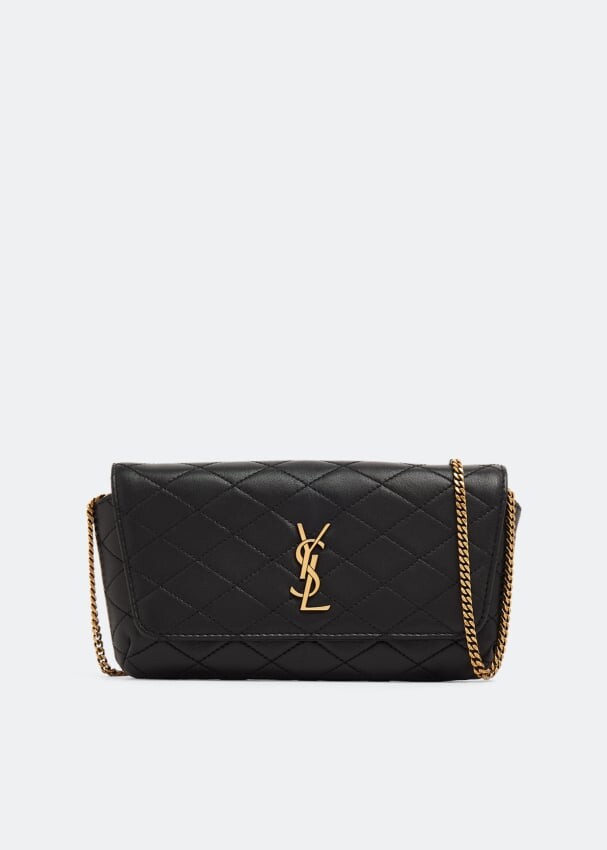 

Сумка кросс-боди SAINT LAURENT Gaby phone holder, черный