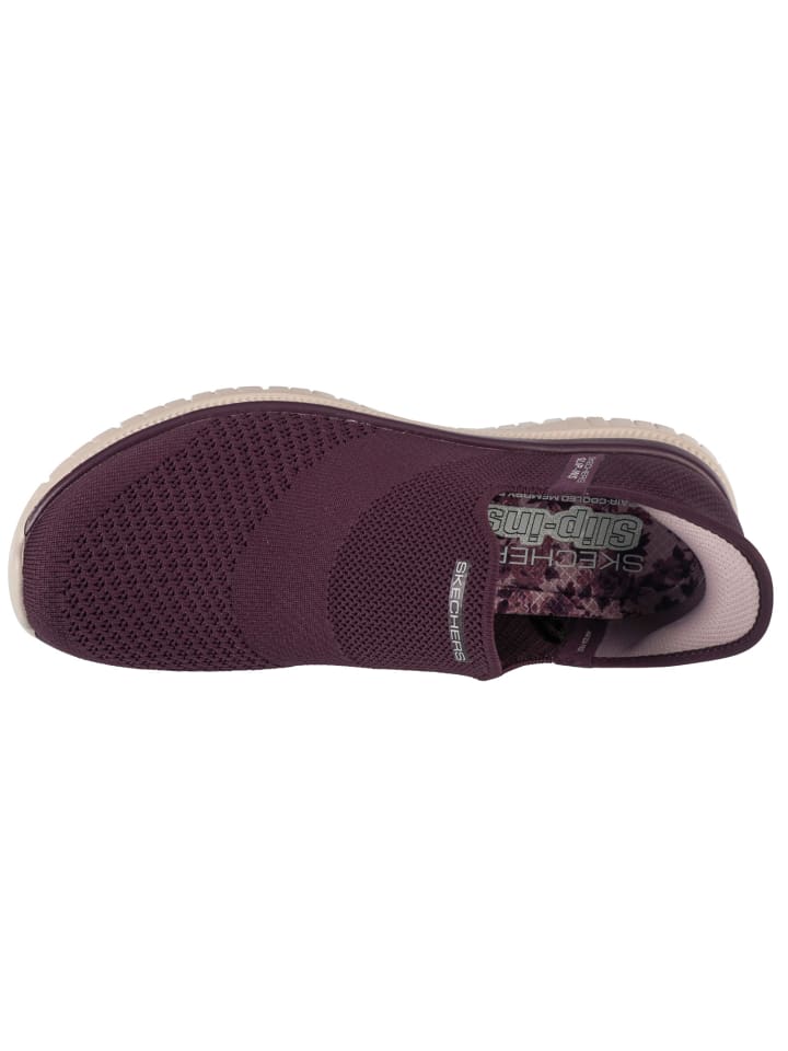 Кроссовки на шнуровке Skechers, цвет dunkelrot — фото 3