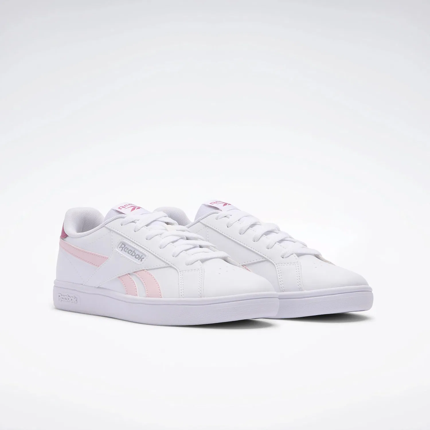 Детские кроссовки для девочек Reebok Court Retro, White — фото 3