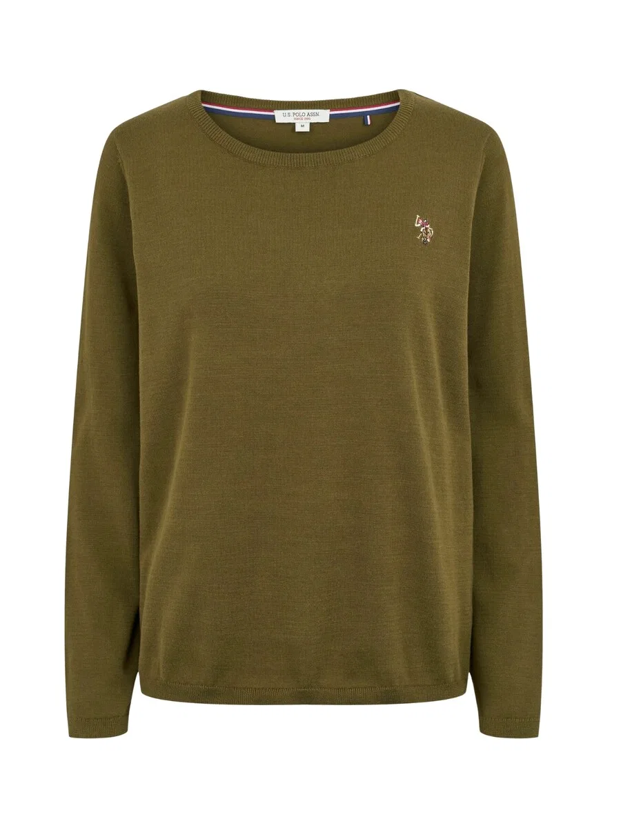 Свитер 'UWMay' оливкового цвета U.S. Polo Assn.