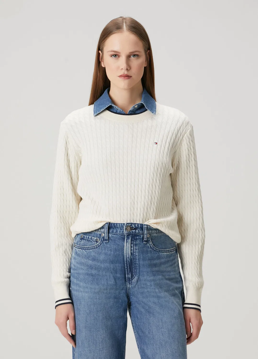 Трикотажный свитер Tommy Hilfiger, Bej