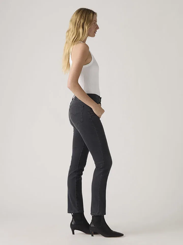 Женские джинсы slim fit 724 Levi's, Anthracite — фото 3