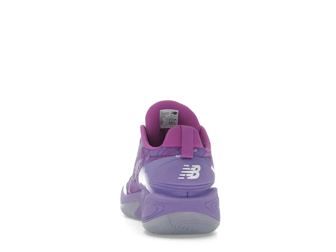 Детские кроссовки баскетбольные New Balance TWO WXY v5, Passion Fruit Lilac Glo Violet Crush — фото 4