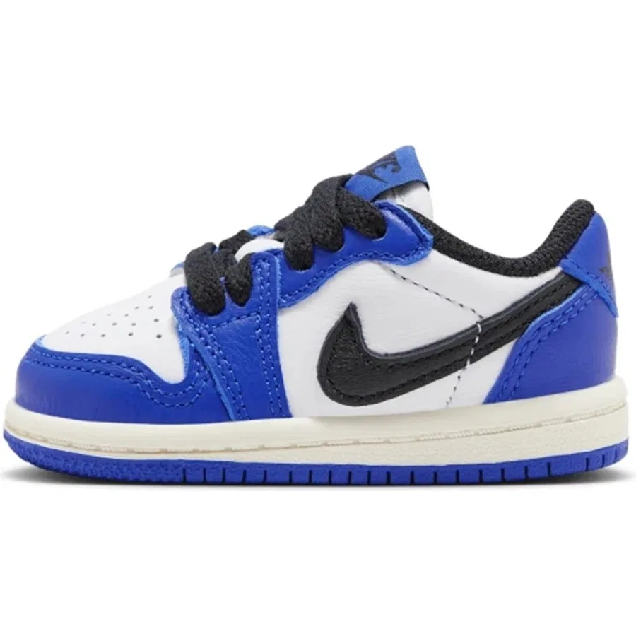 Кроссовки повседневные с верхом из натуральной кожи Jordan Retro Game Royal Low OG TD Nike, Белый