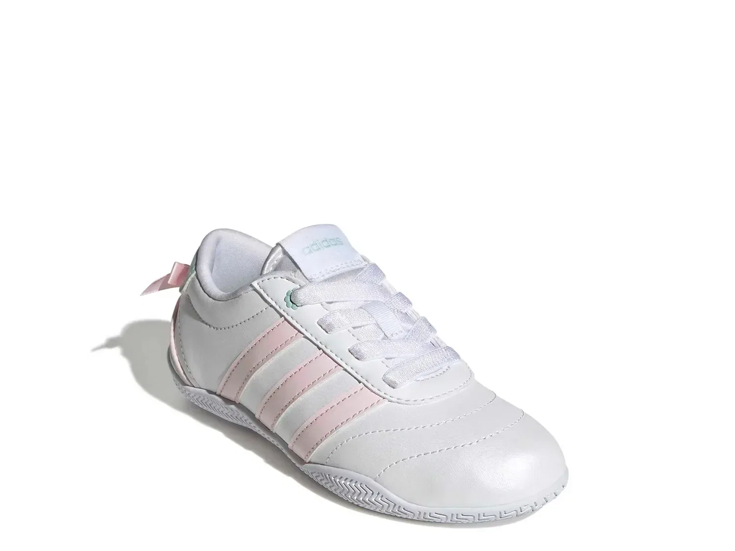 Кроссовки Grand Court Lo, adidas, белый/розовый