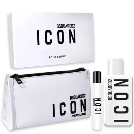 Мужской парфюмерный набор Eau De Parfum 100 мл и 10 мл с косметичкой Dsquared2