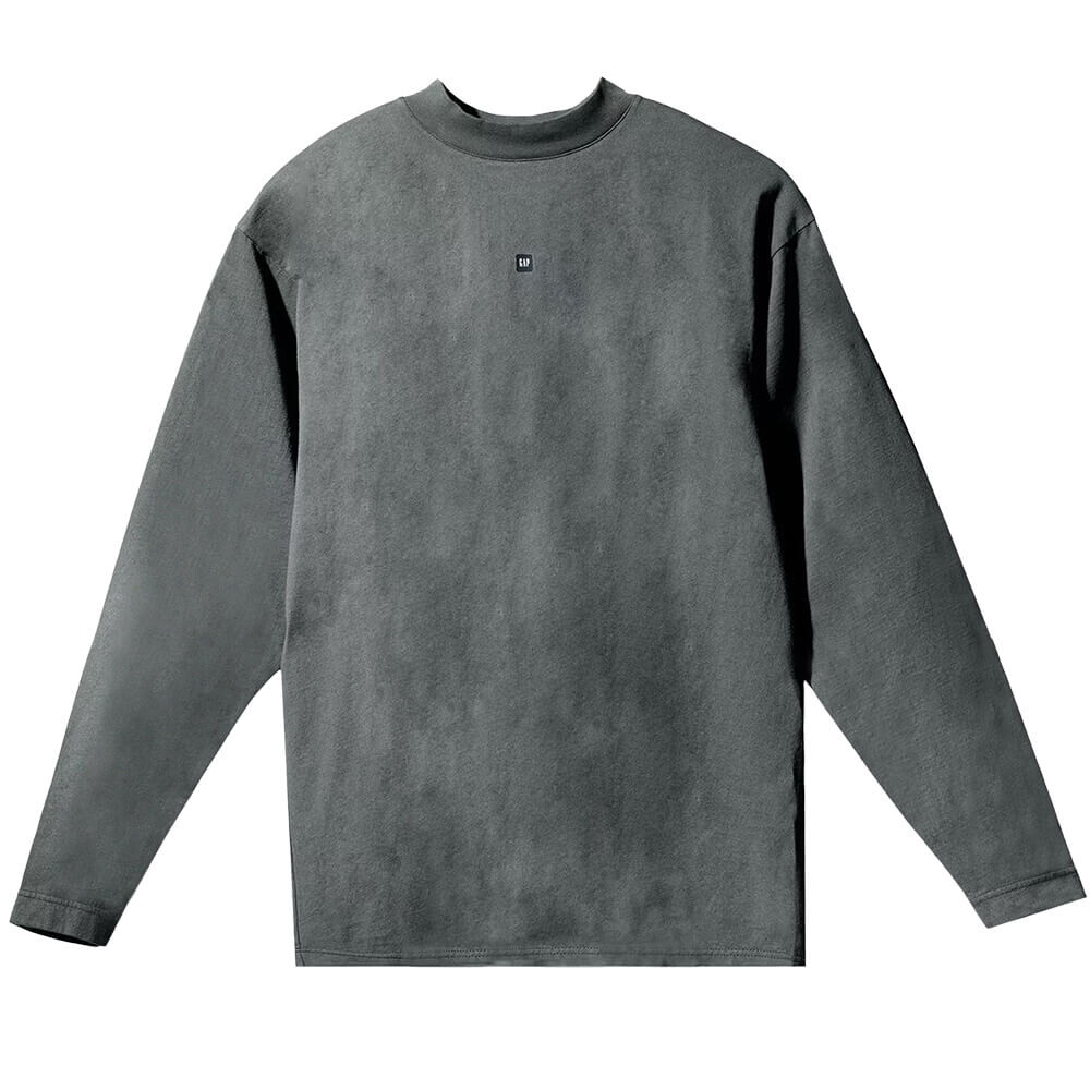 

Лонгслив Yeezy Gap Engineered by Balenciaga Logo, темно-зеленый