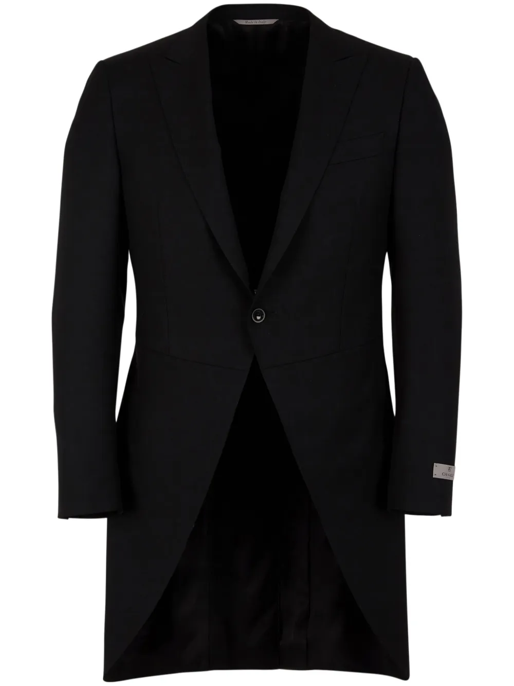 

Шерстяной пиджак Canali, черный