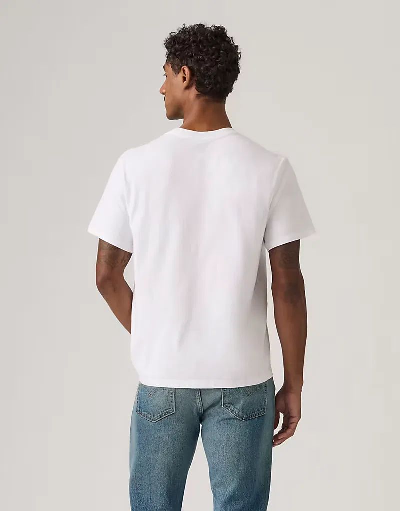 Футболка Essential с карманом Levi's, белый — фото 2