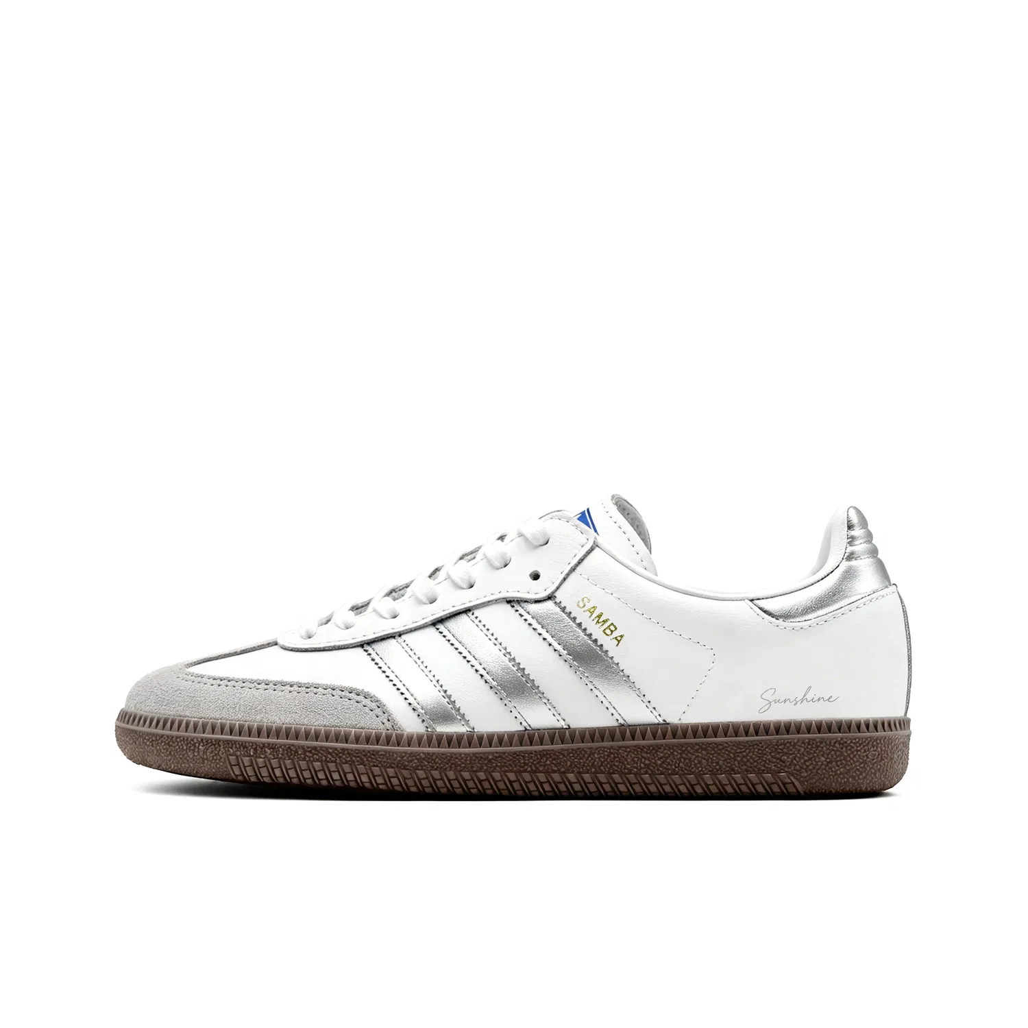 Кроссовки для скейтбординга Samba OG, Adidas Originals, Silver