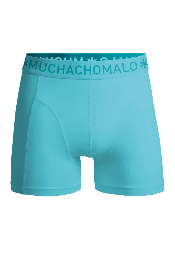 Комплект боксеров из 3 штук solid boxer briefs Muchachomalo, brown, orange, синий/оранжевый/коричневый — фото 2
