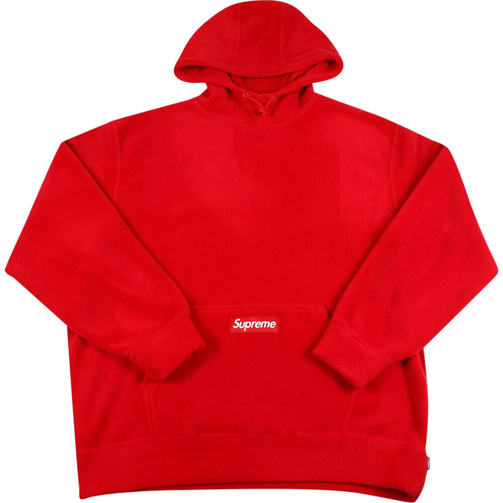 

Худи Supreme Polartec, красный