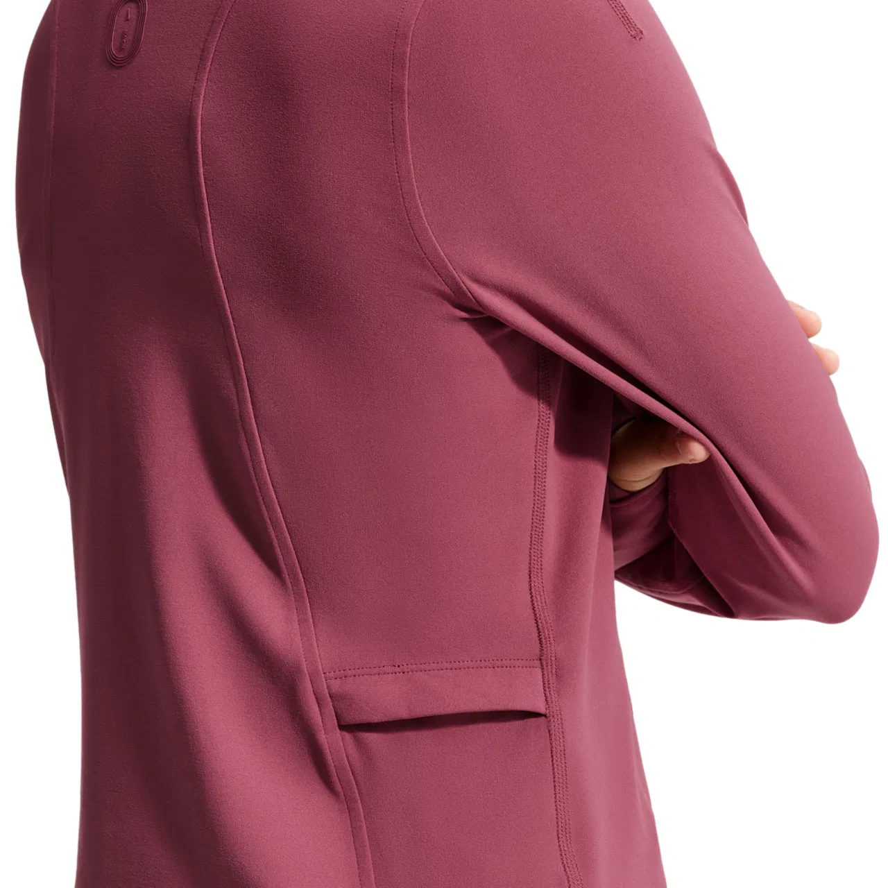 Детская водолазка с длинным рукавом Nike Dri-FIT, Pink Smoke — фото 4