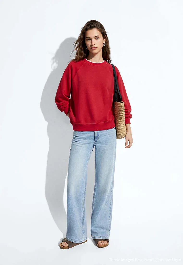 Подростковая толстовка Mango Kids, Red — фото 2