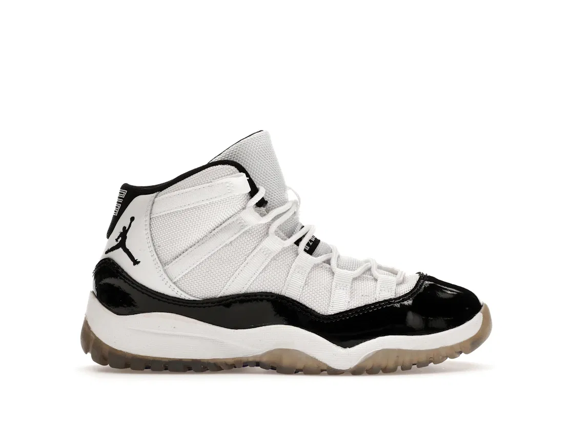 Детские кроссовки Lifestyle Jordan 11 Retro Jordan, White/Black-Dark Concord