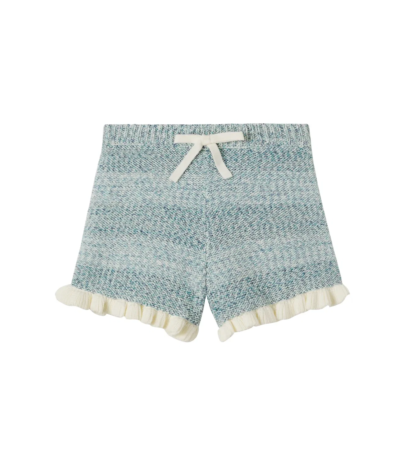 Шорты хлопковые Zimmermann Kids, синий
